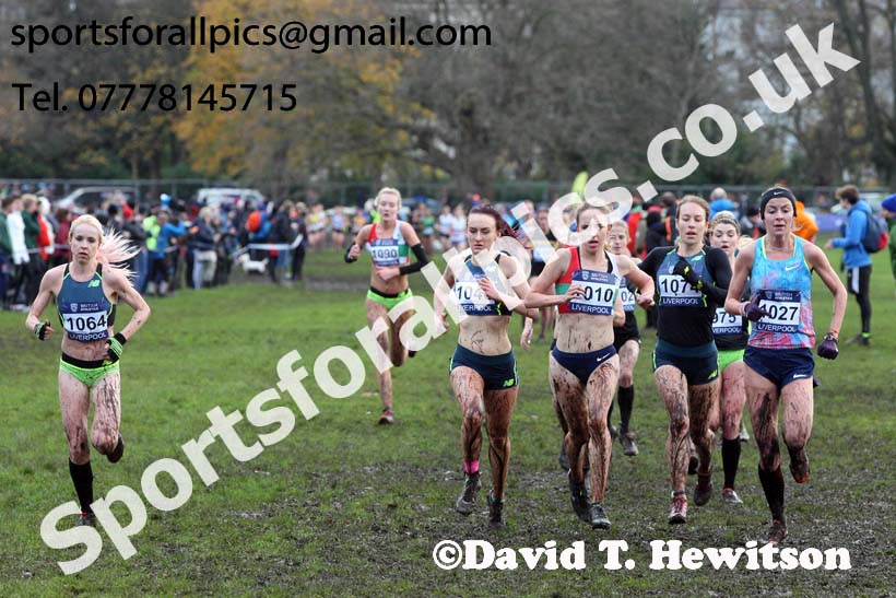 Senior Women and under-23 Womens 2017 British Athletics Liverpool Cross Challenge, Sefton Park, Liverpool. Photo:  David T. Hewitson/Sports for All Pics